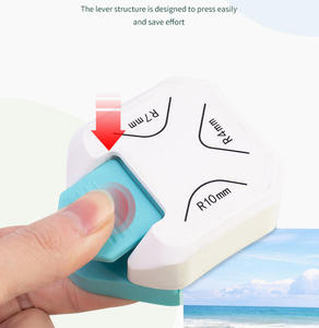 Máquina de Repujado de Papel Ecológica, Simple, de Plástico con Esquinas Redondeadas, Tres en Uno, de <span class=keywords><strong>Ariste</strong></span>, para Proyectos de Bricolaje - Product Image 2