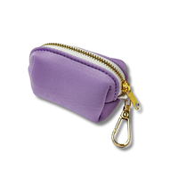 Harnais pour chien avec logo personnalisé Harnais pour chien rembourré en maille souple de couleur violette avec collier et laisse pour l'entraînement à la marche en plein air