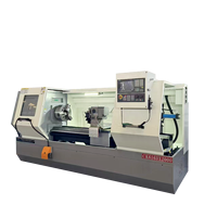 Tour CNC de haute précision CK6163, machine de tournage automatique pour la découpe des métaux, équipement d'atelier de travail des métaux industriel
