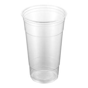 Gobelets en PET transparents à paroi simple de 32 oz, paquet de 500, 107 mm, sans BPA, résistants au congélateur, jetables, pour boissons froides et smoothies - Product Image 1