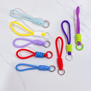 Bán buôn handmade Polyester nhiều màu điện thoại dây điện thoại di động người giữ cổ tay với dây chống mất cho trường hợp điện thoại - Product Image 5