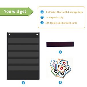 Tableaux de classement des mots CVC avec 144 cartes flash – Indispensable pour la maternelle – Jeux d'alphabétisation CVC pour la lecture et l'orthographe - Product Image 4