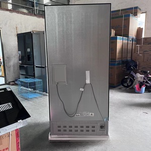 Manufacturer Direct Sales Cross Four <b>Door</b> Black <b>Mirror</b> Air-cooled Refrigerator 481L Liter Refrigerator - Product Image 2
