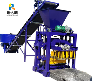 High Quality QT4-35 Brick Making Machinery <strong>Concrete</strong> <strong>Block</strong> Machine for Sale in Zimbabwe - Product Image 1