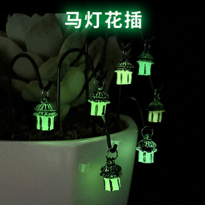 Miniature Lantern Resin <b>Plant</b> <b>Decor</b> For Succulent Pots Desktop Ornament Creative Craft - Product Image 5