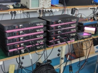 Équipement de diffusion 12GSDI personnalisé, vidéo/audio/Ethernet sur câble SMPTE