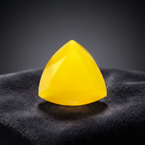 Pierres précieuses en vrac de haute qualité Aqua calcédoine 5mm billion coupé en bleu rose jaune Aqua prix d'usine de gros certificat IGI - Product Image 3