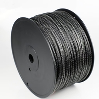 Cordage synthétique UHMWPE souple à faible élasticité, multi-diamètres, pour la manutention et le levage en marine