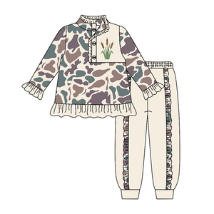 GSD4103 Vestido de verano para niña, con estampado de leopardo colorido, manga voladora, largo hasta la rodilla, venta al por mayor - Product Image 2