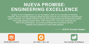 Cloison acoustique personnalisée à motif géométrique en feutre PET, cloison insonorisée pour bureau à aire ouverte, salle de conférence - Product Image 4