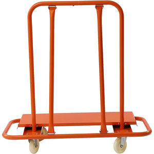 Sheetrock 크레이트 왜건 2200LBS 적재 능력 강철 건식 벽체 카트 항만화물 처리를위한 JH-Mech 서비스 돌리 캐스터 - Product Image 5