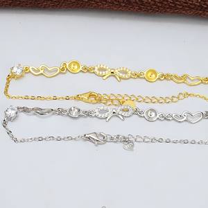 Bracelet en argent S925 avec breloque fine pour femme, bracelet en corde plaqué DIY, nœud papillon, perle, bague à main avec plateau vide, accessoires de bijoux - Product Image 3