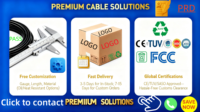 Kabel Fleksibel PVC Tembaga Berlapis Timah 2-Konduktor NAOEVO 14 AWG untuk Kabel Lampu Otomotif/Kelautan 12V