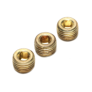 Hujiang Kupfer-Stahl Sechskant-Steckverbinder mit Reinigungsfläche und 0,25 Zoll Montagelochdurchmesser - Product Image 4