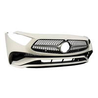 Ensemble de pare-chocs avant pour Mercedes-Benz CLS 2018-2023, kit carrosserie W257, barre anti-choc, grille d'admission d'air, phares, qualité OEM supérieure