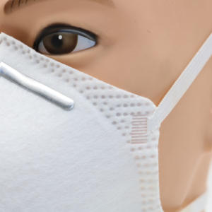 CDC NIOSH masker wajah tidak ditenun, produk sekali pakai 5 lapis mencegah infeksi debu KN95 <span class=keywords><strong>FFP2</strong></span> N95 - Product Image 3