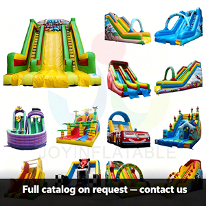 Château gonflable commercial <span class=keywords><strong>avec</strong></span> toboggan <span class=keywords><strong>aquatique</strong></span> pour enfants - Product Image 4
