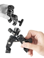 Hot Shoe Mount Mini Stativ kopf Foto adapter für DSLR-Kamera für GoPro Smartphone Light & Mikrofon