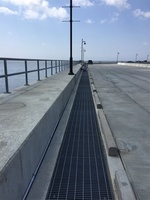 Grille en acier galvanisé à chaud pour système de drainage routier