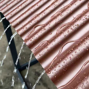 Alumtimes 3D 4D hạt gỗ rãnh trang trí rãnh nhôm tuyệt vời bảng tường tấm nhôm cho tường nội thất và trần nhà - Product Image 2