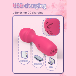 柔軟なワンドマッサージャーソフト曲げ可能なヘッドシリコーンバイブレーター強力なパーソナルマッサージャークリトリス G スポット刺激装置大人の大人のおもちゃ - Product Image 5