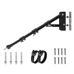 Soporte de Pared Metálico con Brazo Triangular para Fotografía, Luz Estroboscópica, Softbox, Reflector - Product Image 1