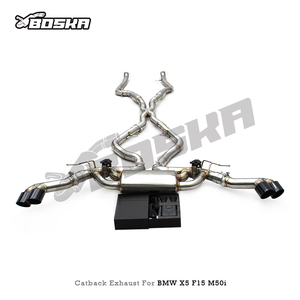ท่อไอเสีย Boska Valvetronic สำหรับ BMW X5 F15 M50i 4.4TT ปี 2014-2018 รถสปอร์ต ผลิตจากสแตนเลส SUS304 ระบบไอเสียแบบ Muffler - Product Image 6