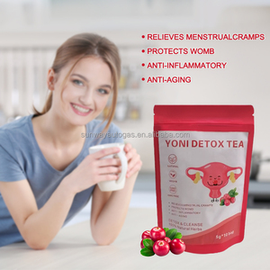 Tè Detox Yoni OEM per il Sollievo Mestruale Femminile, Cura dell'Utero e Salute Vaginale, Formula Naturale a Base di Piante - Product Image 6