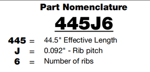 OEM tùy chỉnh màu đen EPDM cao su poly V vành đai 8pk1650 | Bảo trì thấp đa sườn rãnh gân thắt lưng nhà sản xuất trực tiếp - Product Image 4