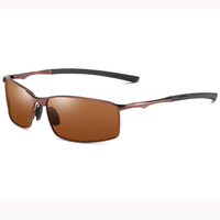 Lunettes de soleil métalliques élégantes de haute qualité, plusieurs couleurs de montures pour le cyclisme et les activités de plein air, lunettes de soleil tendance pour hommes 2025