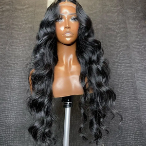Capelli Umani Vergini 100% Naturali, Allineati alle Cuticole, Ondulati, 13*4 Lace, da Pakistan, Perù e India - Product Image 5