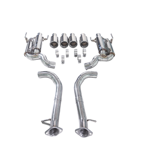Adatto per Lexus RCF <span class=keywords><strong>GSF</strong></span> IS500 IS350 5.0L 3.5L, Scarico Catback in Acciaio Inox con Risonatore, Prestazioni Migliorate, Quattro Uscite - Product Image 5