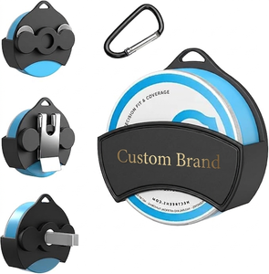 Pochette de <span class=keywords><strong>voiture</strong></span> en silicone pour canettes et cigarettes, compatible Z Yn Standard Can, boîte de rangement à suspendre sur pare-soleil de <span class=keywords><strong>voiture</strong></span> avec clip, cadeau pour <span class=keywords><strong>homme</strong></span> - Product Image 1