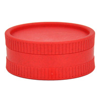 Logo personnalisé 55mm 63mm Moulin à herbes manuel dégradable avec style simple stocké pour accessoires fumeurs