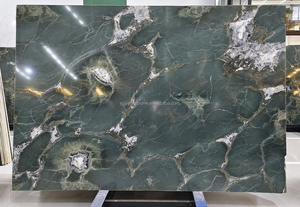 Quartzite Vert Safari en Pierre Naturelle du Brésil pour Carreaux Muraux, Plans <span class=keywords><strong>de</strong></span> Travail, Comptoirs, Plans <span class=keywords><strong>de</strong></span> Toilette, Plans <span class=keywords><strong>de</strong></span> Travail <span class=keywords><strong>de</strong></span> Cuisine, Finition Polie Effet Cuir - Product Image 6