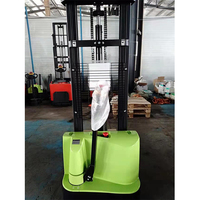 Runtx 1500kg 3300lbs 1.5 tonnes, cavalier électrique, empileur, walkie-walkie électrique avec levage initial