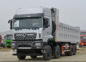 Dongfeng KC truk sampah berat 8x4 truk tiper tambang baru 8m harga rendah standar emisi Euro 2