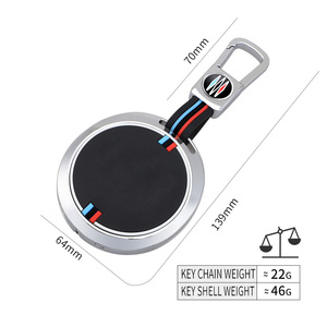 Étui de protection pour clé de voiture en alliage de zinc et gel de silice pour <span class=keywords><strong>HiPhi</strong></span> Z Sedan X SUV <span class=keywords><strong>Y</strong></span> SUV Aunch Edition, porte-clés, accessoires de sac - Product Image 4