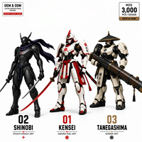 Waker 20+ Jahre OEM Maßgefertigte Spielzeugfigur Roboter Actionfigur Spielzeug Samurai Actionfigur Mecha Krieger Kensei Sammlermodell