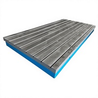 En stock Plateforme de mesure en fonte à rainures en T et plaque plane pour assemblage et montage