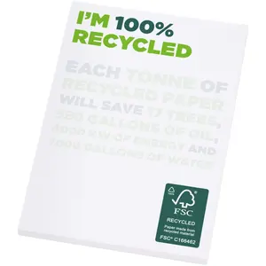 Recycled <b>Desk</b>-Mate A7 <b>notepad</b> eco-friendly gadgets - Product Image 1