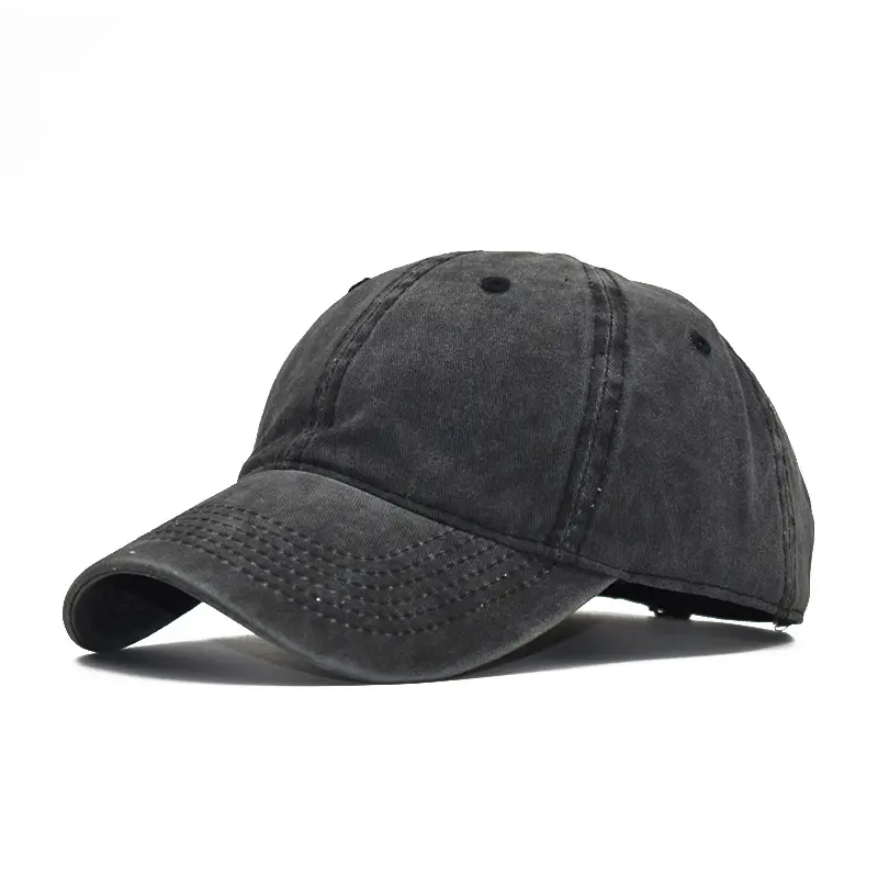 Cappellino da Baseball da uomo donna-cappello da Golf in cotone lavato regolabile a basso profilo
