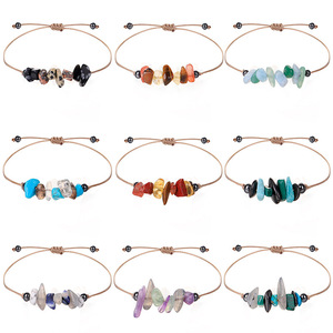 สร้อยข้อมือหินทรงเรขาคณิตแบบใหม่ ประดับด้วยลูกปัดหินแอมะทิสต์ ประกายระยิบระยับ ดีไซน์สร้างสรรค์ ผสมผสานอย่างมี<span class=keywords><strong>ความ</strong></span><span class=keywords><strong>หมาย</strong></span> เหมาะสำหรับทั้งชายและหญิง พร้อมตัว<span class=keywords><strong>เลข</strong></span> - Product Image 1