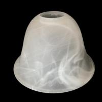Fournisseur Personnalisé Style Moderne Taille Couleur Forme Style Elégant Abat-Jour en Verre Albâtre Remplacement Pour Lampadaires