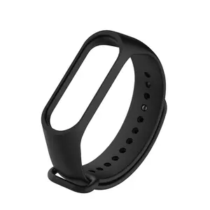 2021 Smart Horloge Band Strap Voor M 6 5 4 3, sport Rubber Siliconen Armband Voor Mi Band M6 M5 M4 M3 Slimme Band
