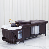 Tête de spa eau thérapie shampooing lit grande capacité réservoir de stockage d'eau pour circulation d'eau shampooing lit