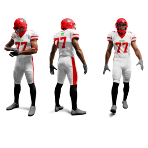 Maillot de football américain OEM en twill pour équipe – Tenue de football américain - Product Image 3