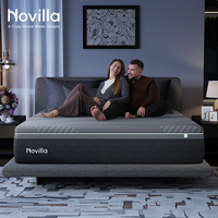 Großhandel Fabrik Kühlstoff Luxus Moderne 5-Sterne-Hotel-Matratze King-Size Gel-Memory-Foam-Matratze Komprimiert im Karton