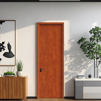 Porte en bois massif polymère, finition peinture à l'eau, style moderne et postmoderne, étanche, pour cuisine, chambre, salle à manger, entrée