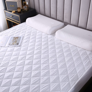 Protège-matelas et housse de matelas imperméables en polyester élastique <span class=keywords><strong>lavable</strong></span>, vente en gros à Guangzhou, prix abordable pour hôtels - Product Image 2